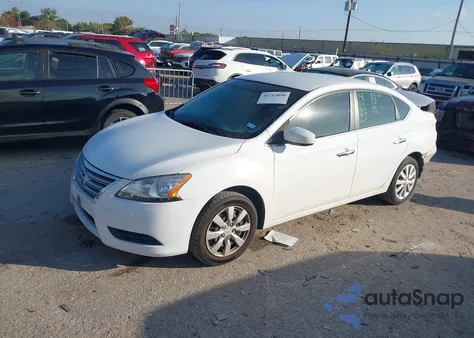 2015 Nissan Sentra Fe+ S/S/Sl/Sr/Sv from USA, damaged, VIN 3N1AB7AP4FY269462